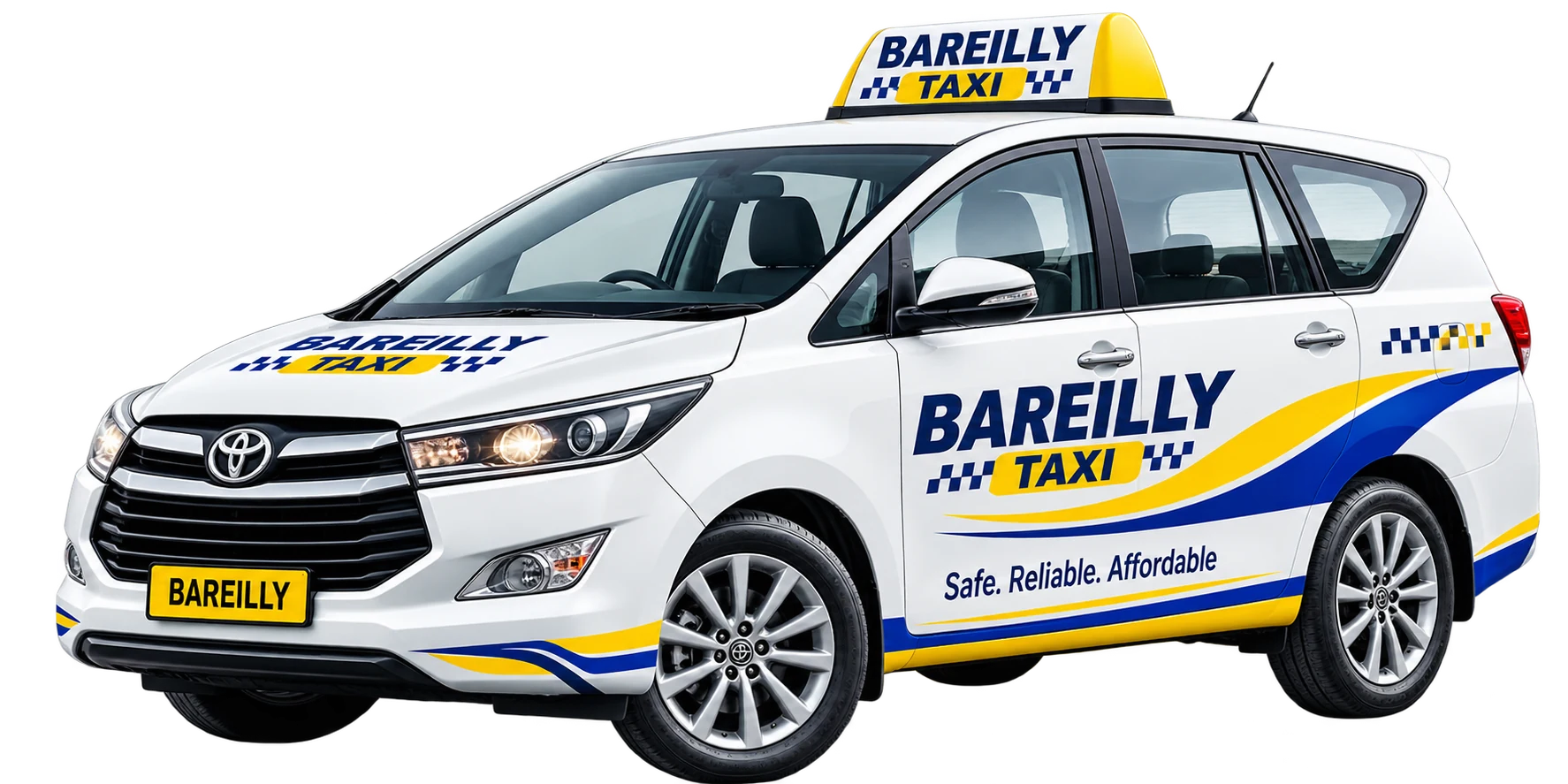 Innova Crysta taxi in Bareilly