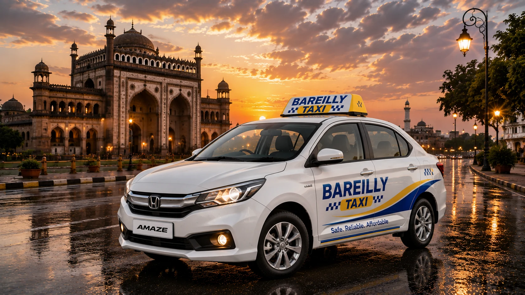 Honda Amaze taxi in Lucknow