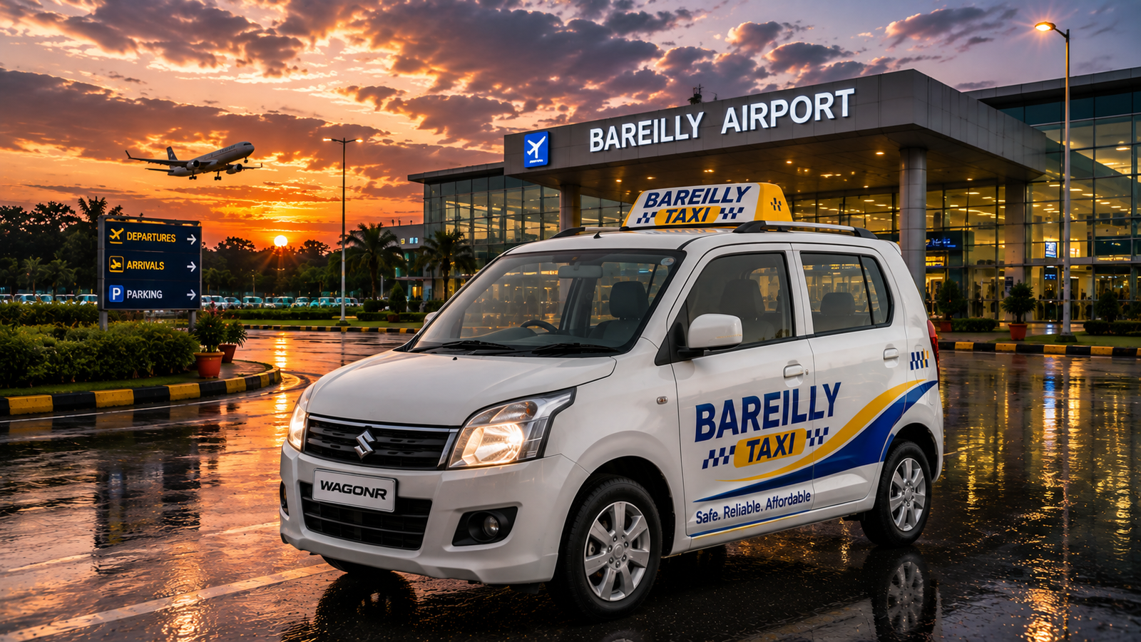 WagonR taxi in Bareilly