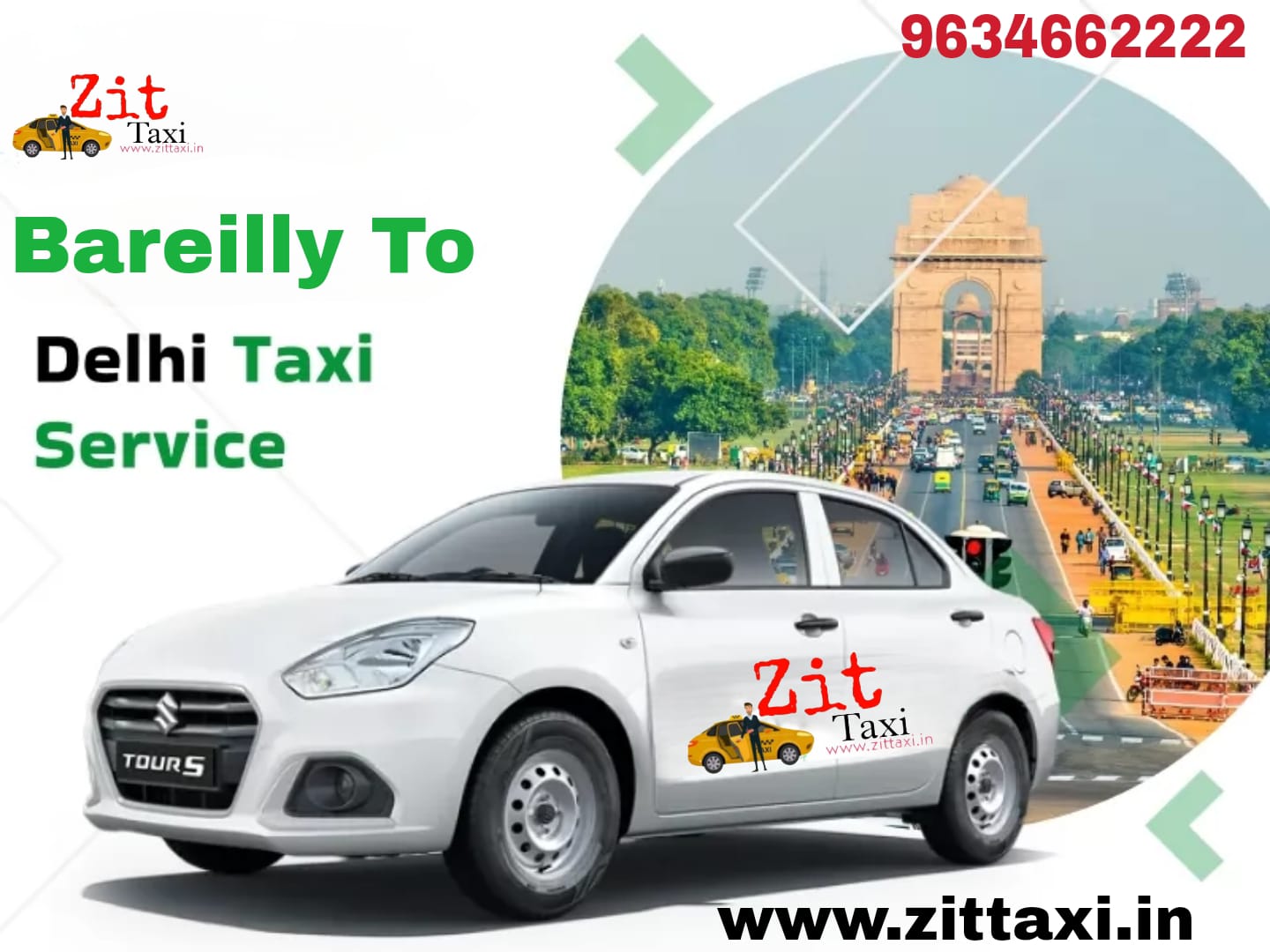 Top 5 Reasons to Book a Taxi from Delhi to Bareilly Cab Service