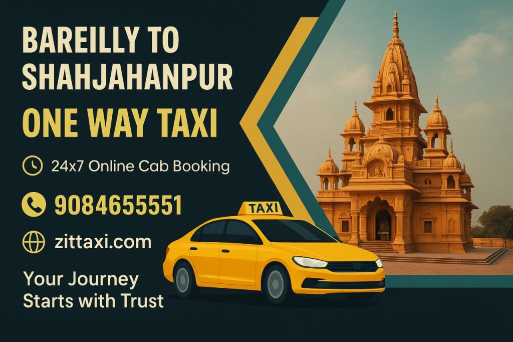 Bareilly to Shahjahanpur taxi